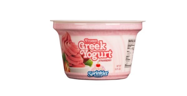 Strawberry Frozen Greek Yogurt